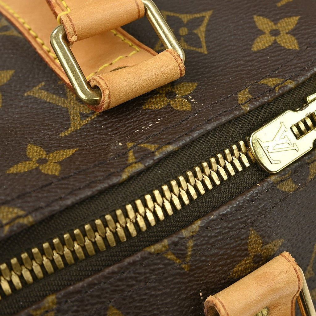 Louis Vuitton Keepall Bag Monogram Canvas Brown Canvas Travel Bag Bag (Pre-Owned)