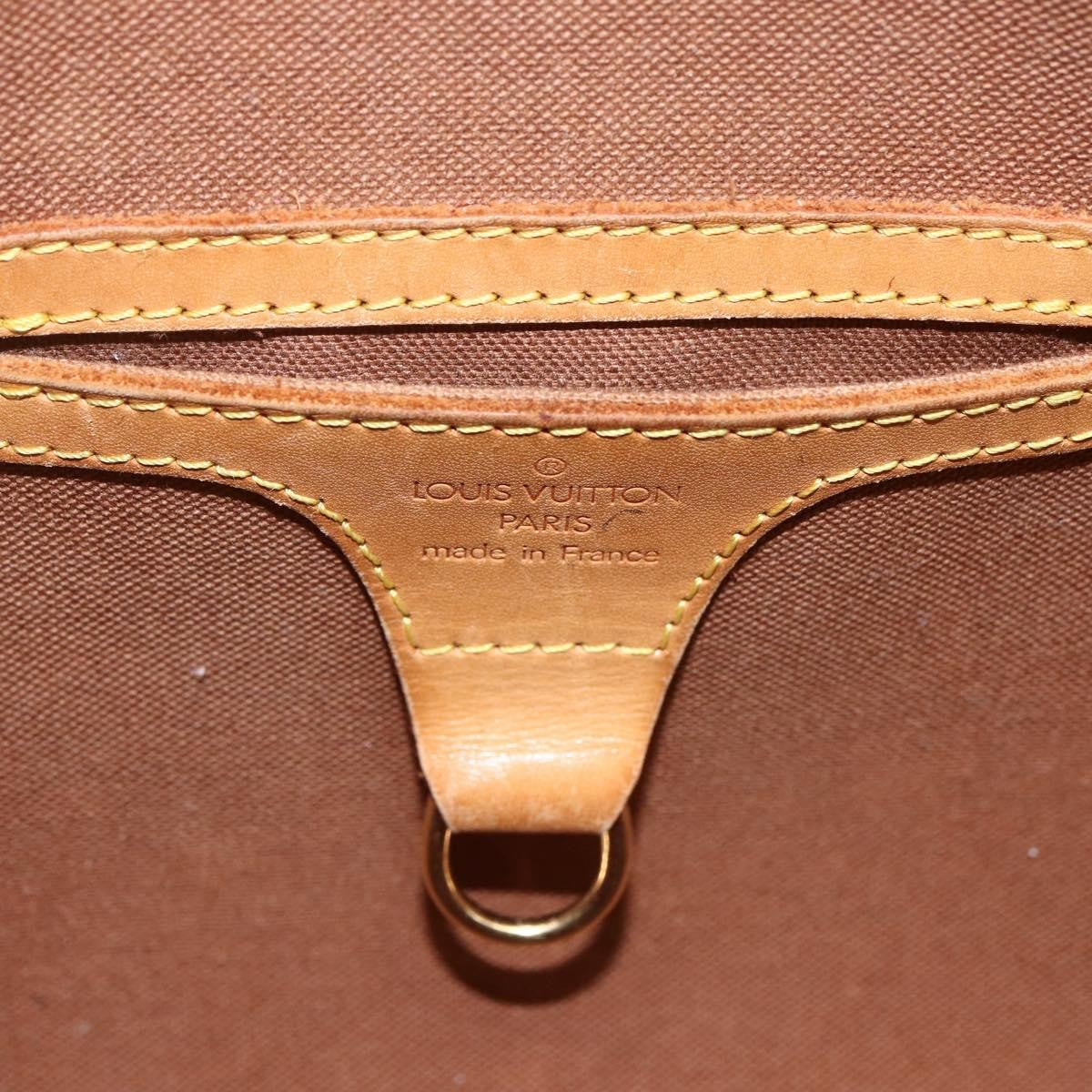 Louis Vuitton Ellipse Bag Monogram Canvas Brown Canvas Handbag (Pre-Owned)