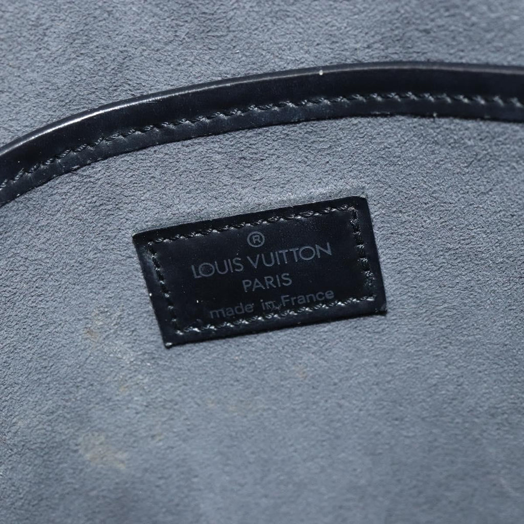Louis Vuitton Noctambule Handbag Epi Leather Black Leather Handbag (Pre-Owned)