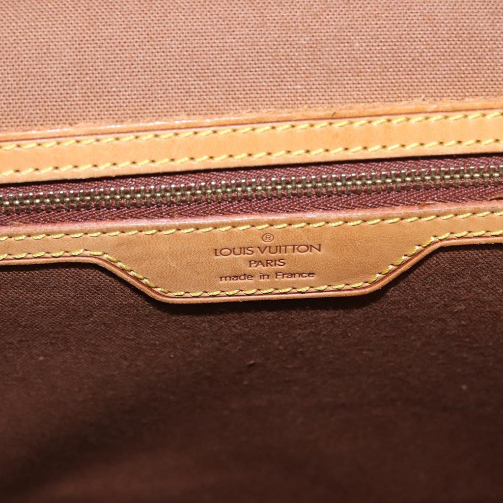Louis Vuitton Beverly Briefcase Monogram Canvas Brown Canvas Briefcase Bag (Pre-Owned)