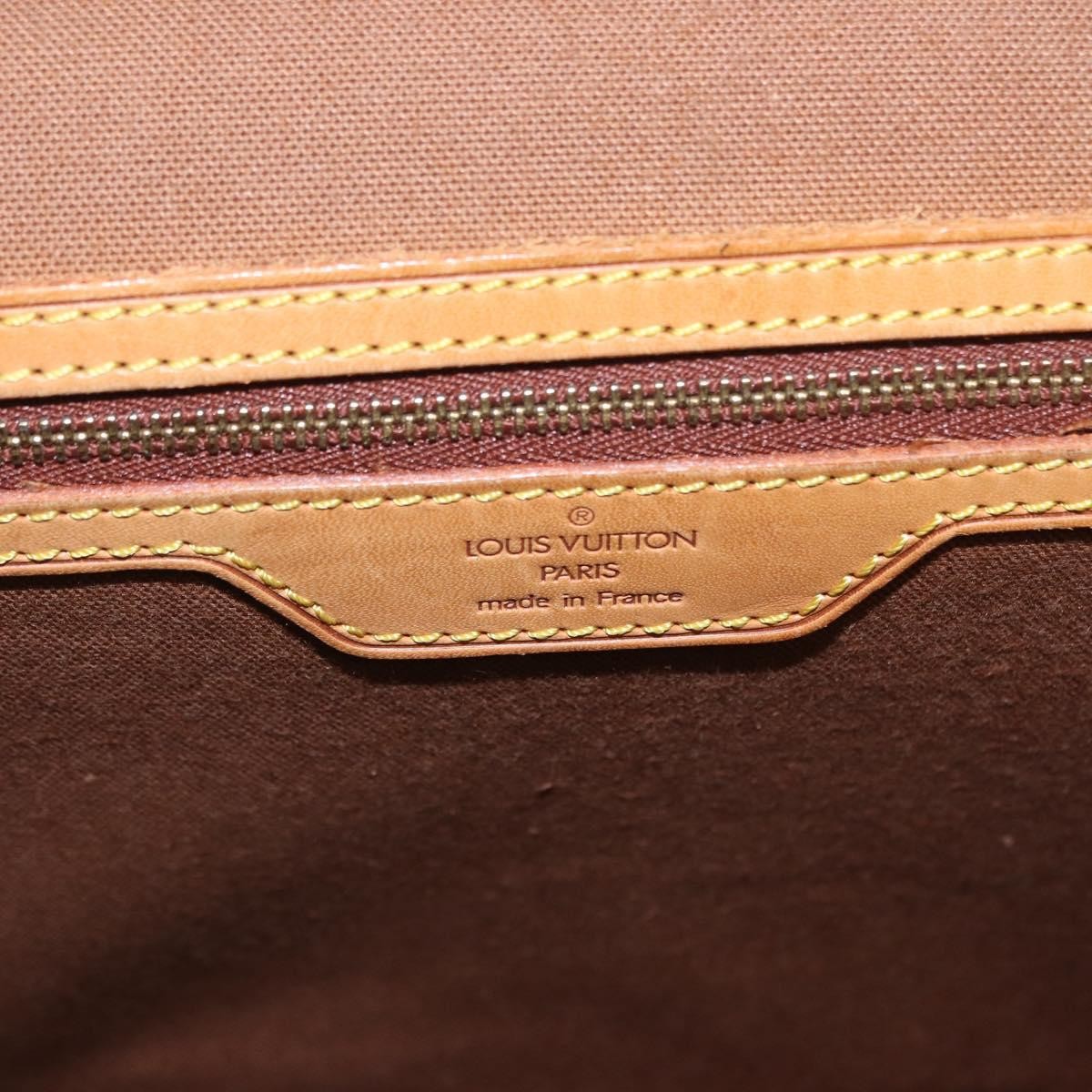 Louis Vuitton Beverly Briefcase Monogram Canvas Brown Canvas Briefcase Bag (Pre-Owned)