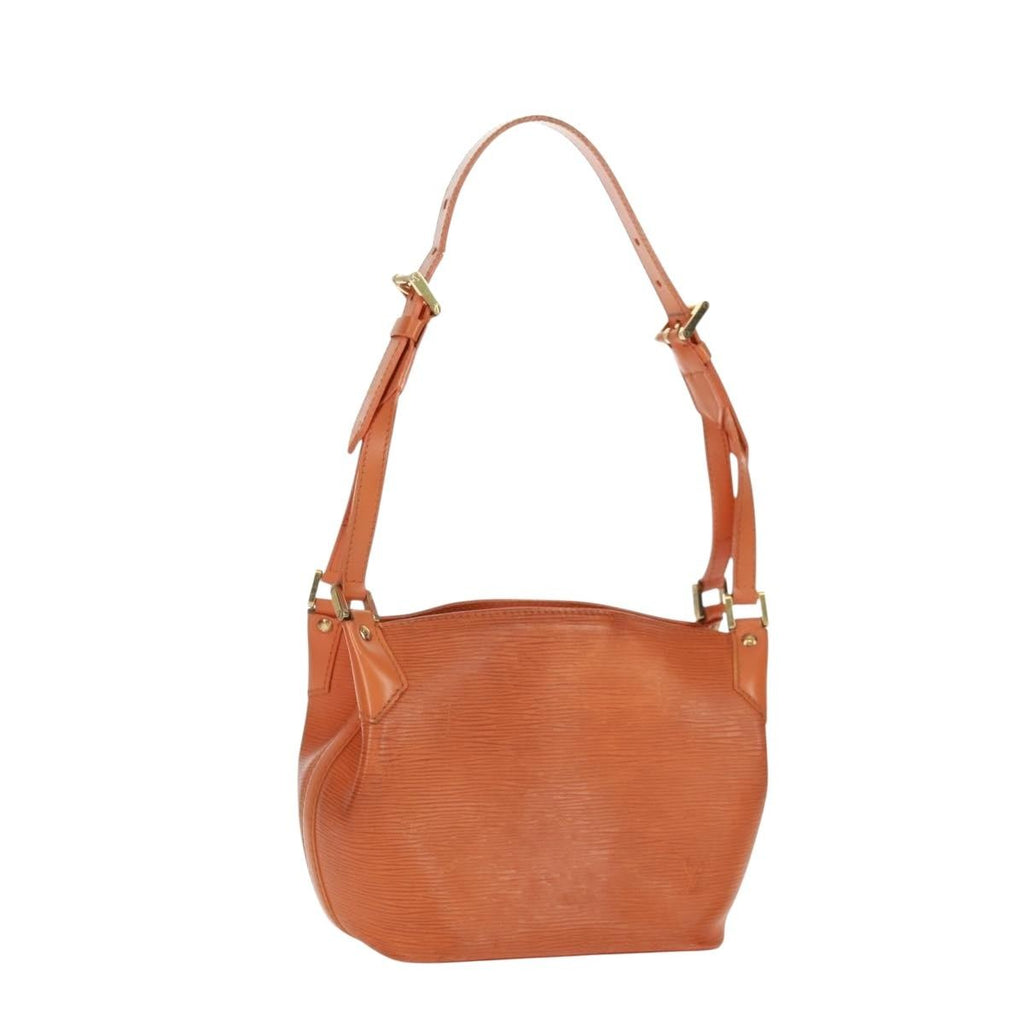 Louis Vuitton Mandara Handbag Epi Leather Orange Leather Shoulder Bag Bag (Pre-Owned)