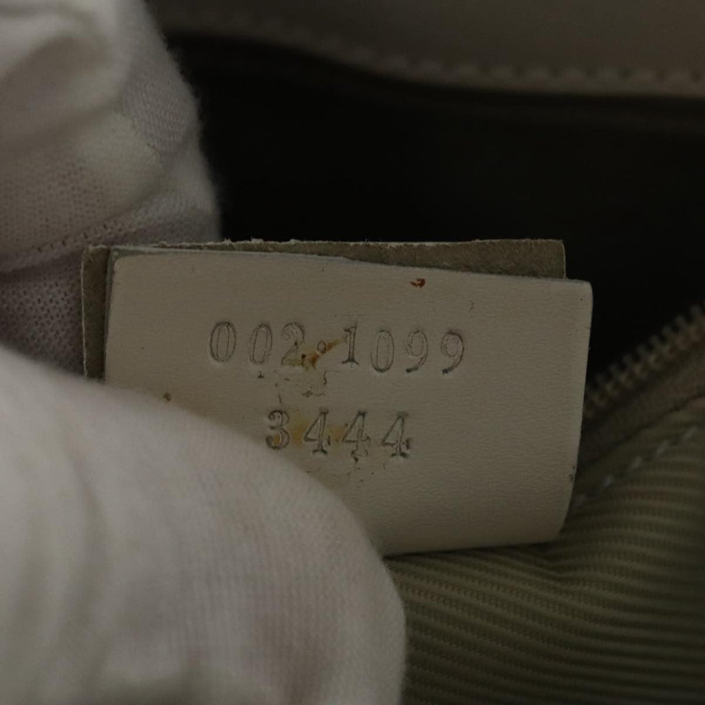 Gucci Vintage Bucket Shopping Tote Gg Canvas Blue Canvas Tote Bag Bag (Pre-Owned)