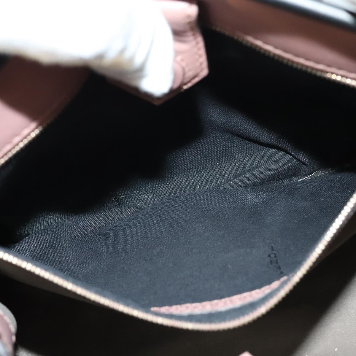 Fendi Runaway Bag Leather Pink Leather Bag (Pre-Owned)