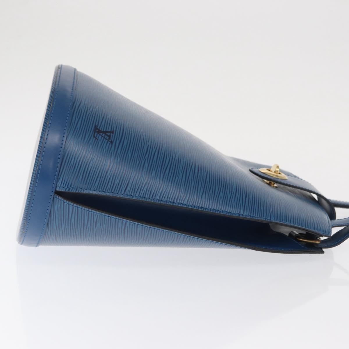 Louis Vuitton Cluny Shoulder Bag Epi Leather Blue Leather Shoulder Bag Bag (Pre-Owned)