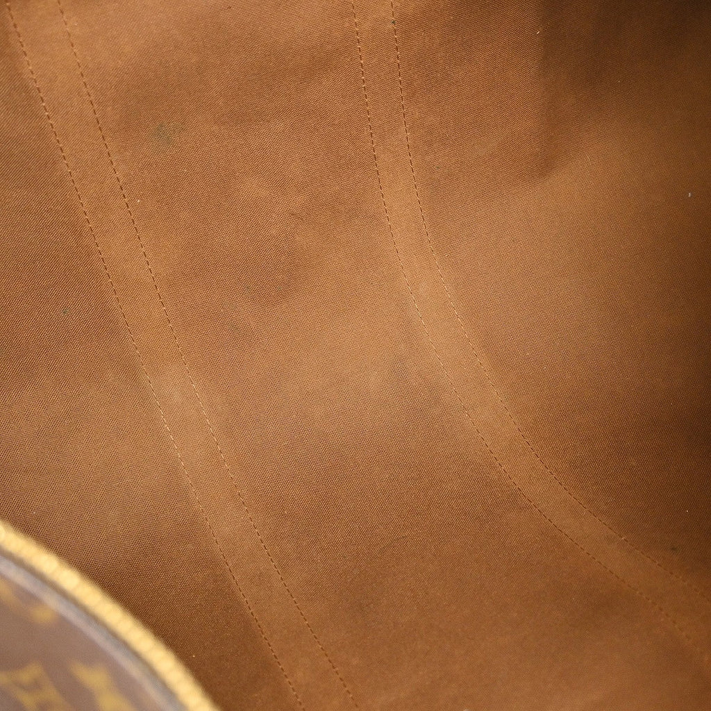 Louis Vuitton Keepall Bag Monogram Canvas Brown Canvas Travel Bag Bag (Pre-Owned)