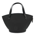 Louis Vuitton Saint Jacques Handbag Epi Leather Black Leather Handbag (Pre-Owned)
