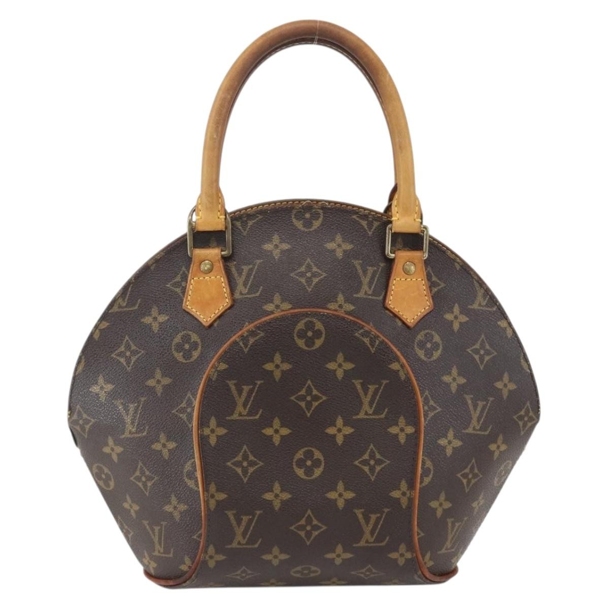 Louis Vuitton Ellipse Bag Monogram Canvas Brown Canvas Handbag (Pre-Owned)