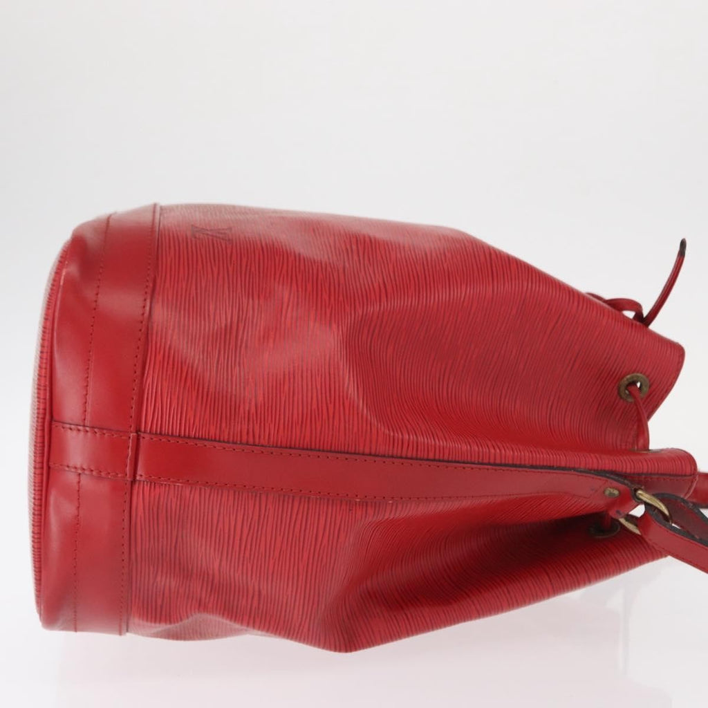 Louis Vuitton Noe Handbag Epi Leather Red Leather Shoulder Bag Bag (Pre-Owned)