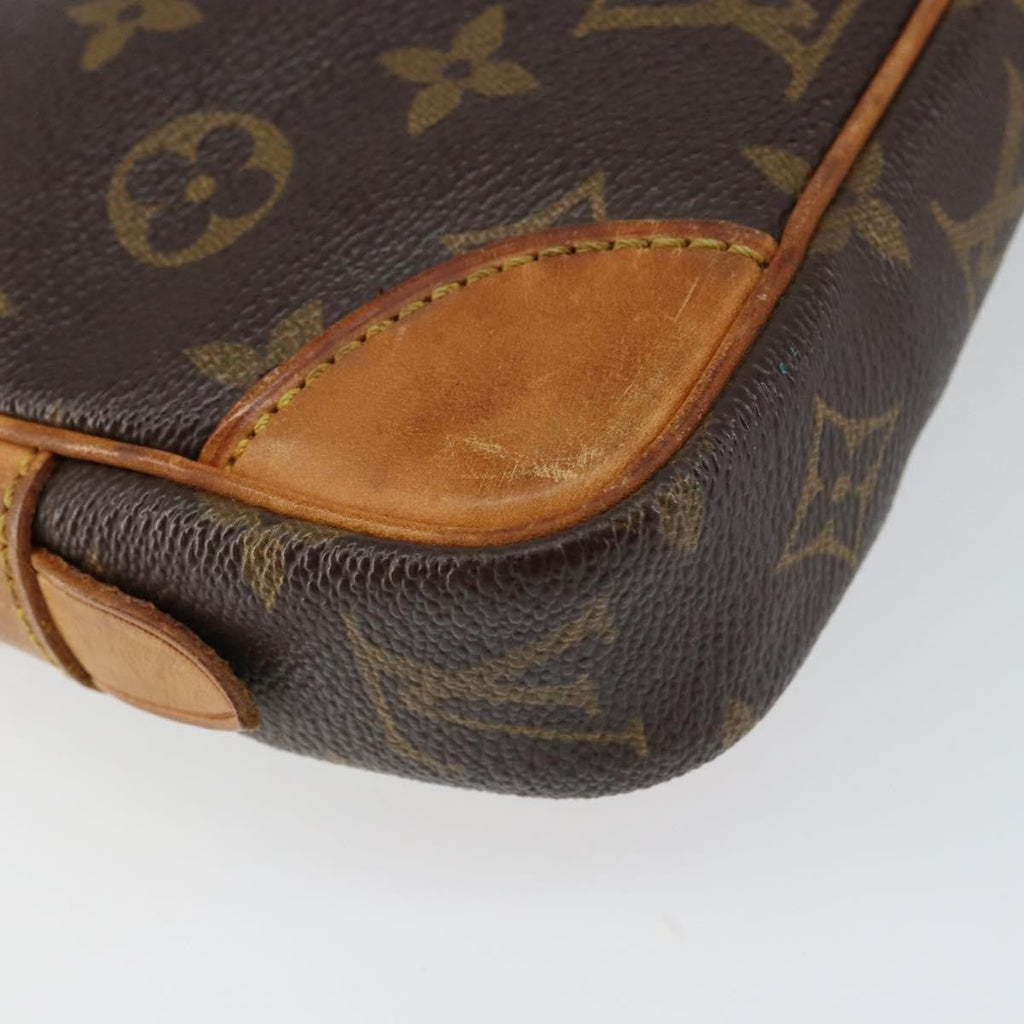 Louis Vuitton Marly Dragonne Clutch Monogram Canvas Brown Canvas Clutche & Pouche Bag (Pre-Owned)