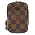 Louis Vuitton Etui Okapi Camera Case Damier Brown Canvas Shoulder Bag Bag (Pre-Owned)