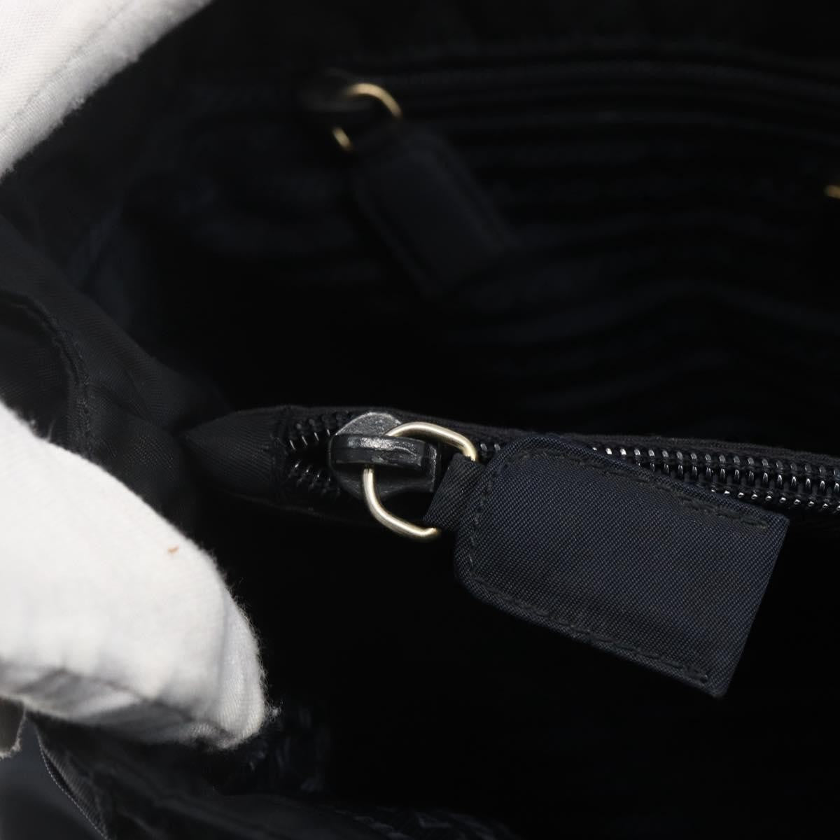 Prada Vintage Shoulder Bag Tessuto Black Nylon Shoulder Bag Bag (Pre-Owned)