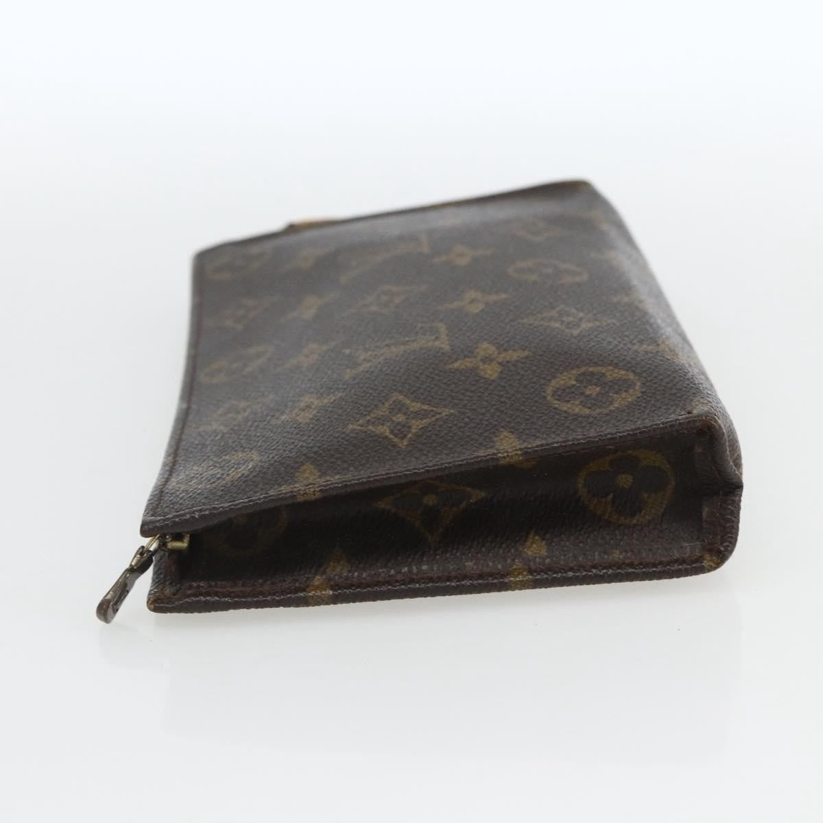 Louis Vuitton Toiletry Pouch Monogram Canvas Brown Canvas Clutche & Pouche Bag (Pre-Owned)