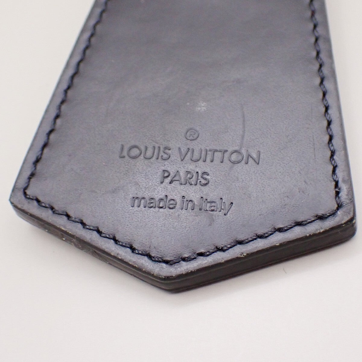 Louis Vuitton Enchappe Key Holder Monogram Eclipse Canvas Black Leather Charms And Keychains Accessory (Pre-Owned)