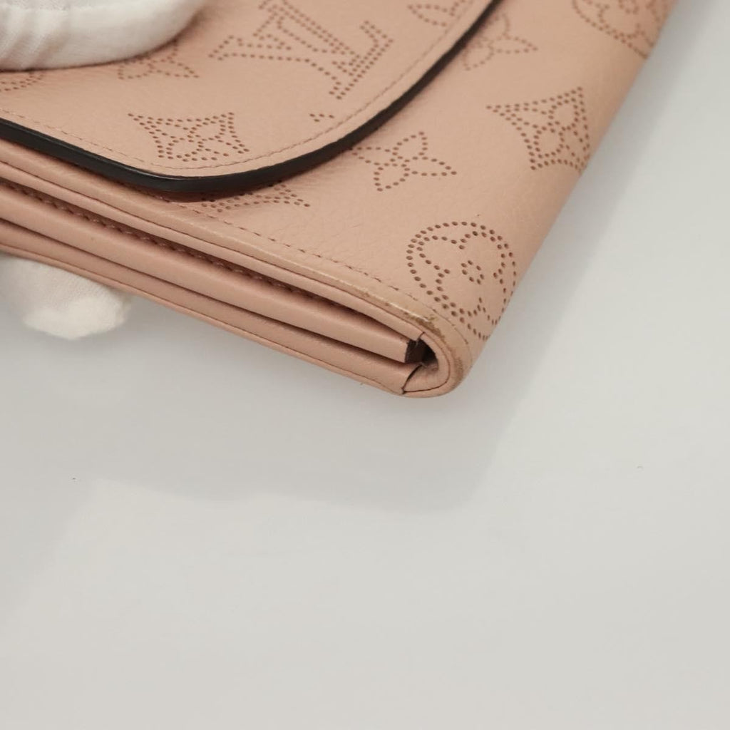Louis Vuitton Iris Wallet Mahina Leather Pink Leather Wallets Accessory (Pre-Owned)