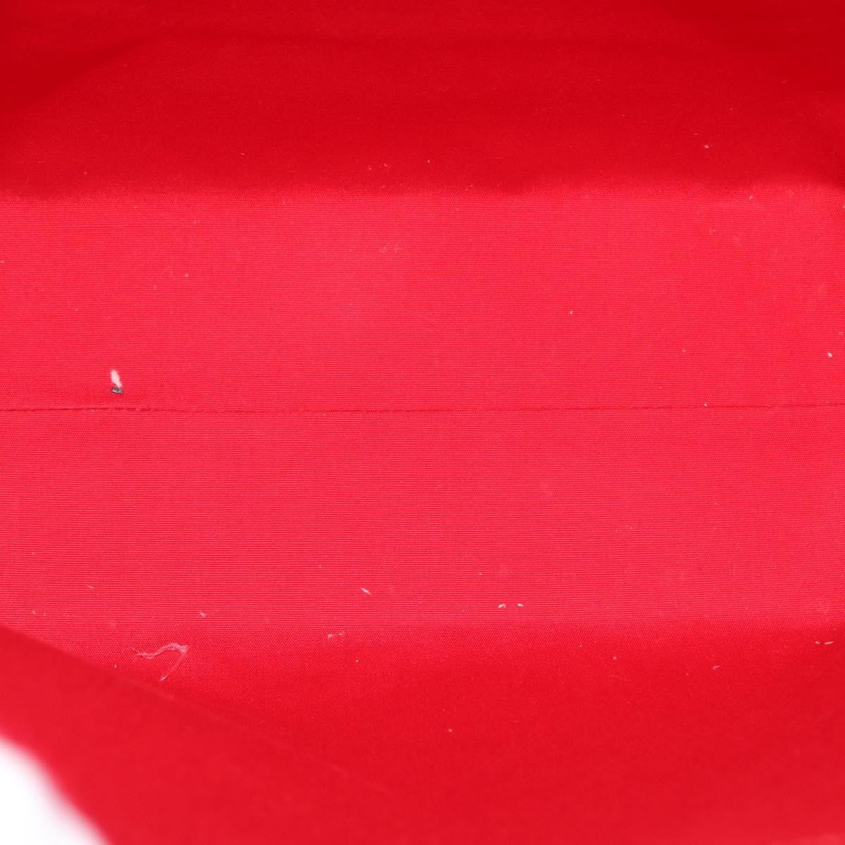 Louis Vuitton Reade Handbag Monogram Vernis Red Patent_Leather Handbag (Pre-Owned)