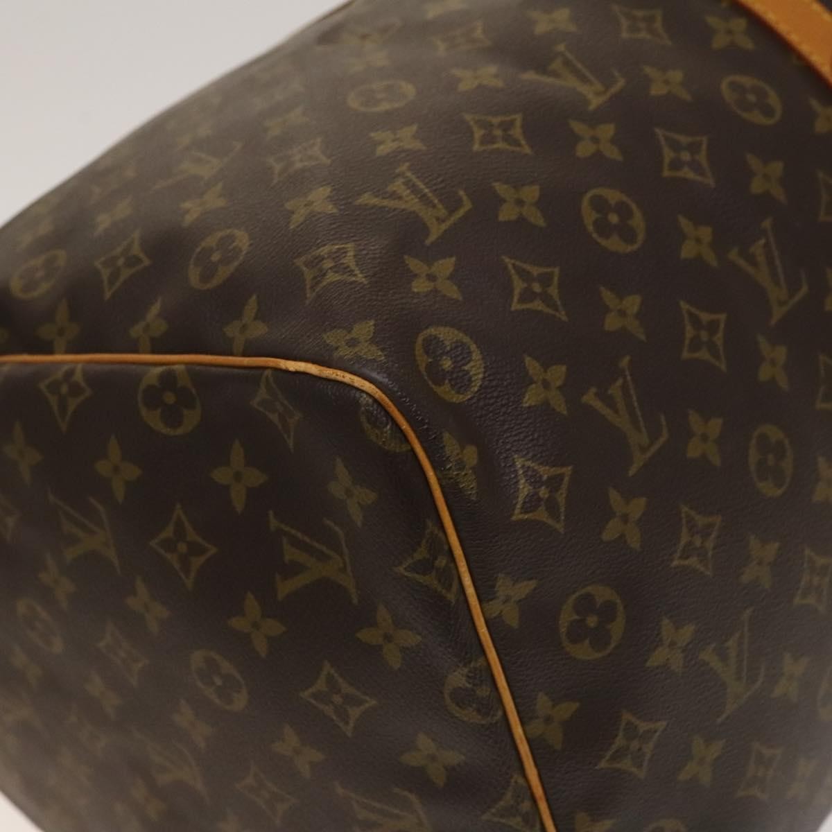 Louis Vuitton Keepall Bag Monogram Canvas Brown Canvas Travel Bag Bag (Pre-Owned)