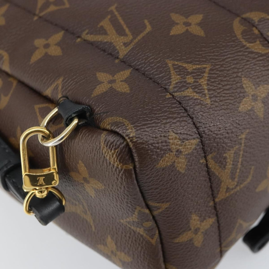 Louis Vuitton Palm Springs Backpack Monogram Canvas Brown Canvas Backpack Bag (Pre-Owned)
