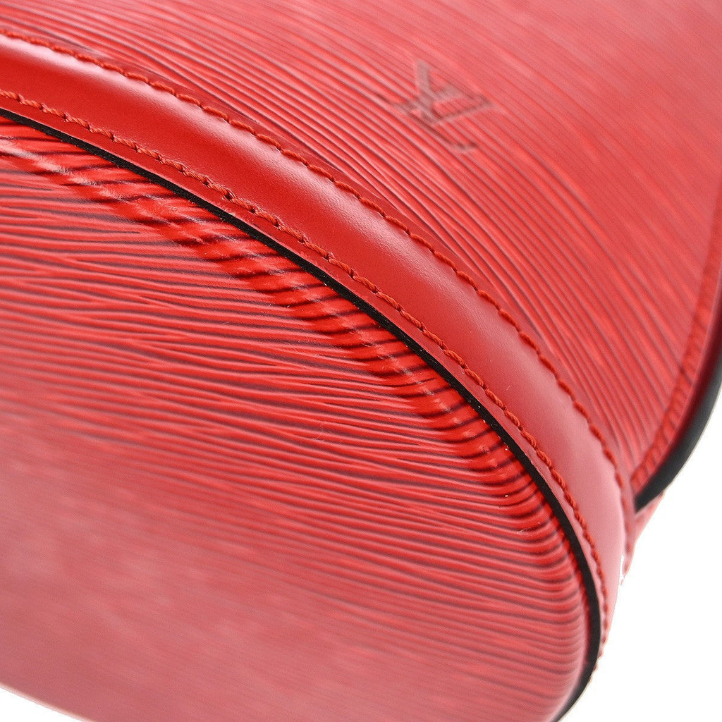 Louis Vuitton Cluny Shoulder Bag Epi Leather Red Leather Shoulder Bag Bag (Pre-Owned)