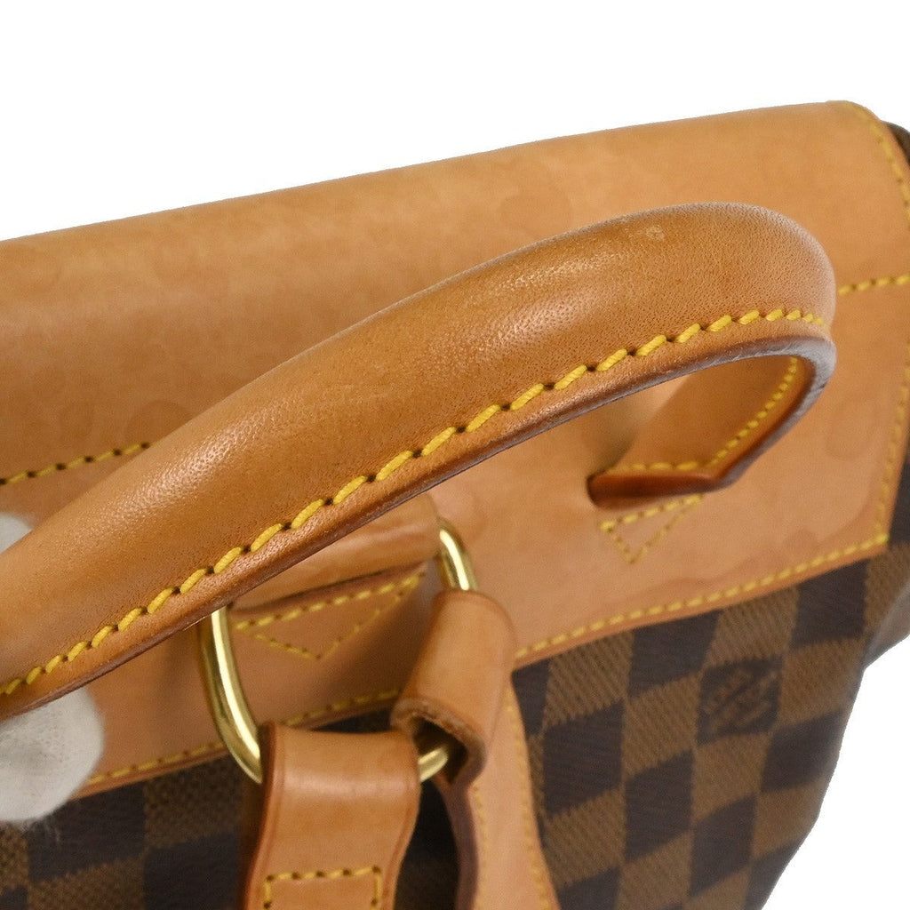Louis Vuitton Arlequin Backpack Damier Brown Canvas Backpack Bag (Pre-Owned)