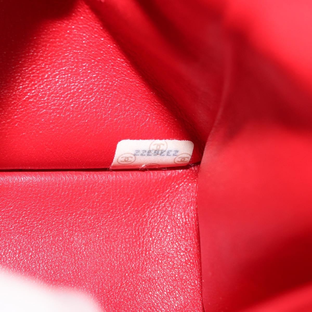Chanel Timeless - Classic Double Flap Bag Quilted Satin Red Satin Shoulder Bag Bag (Pre-Owned)