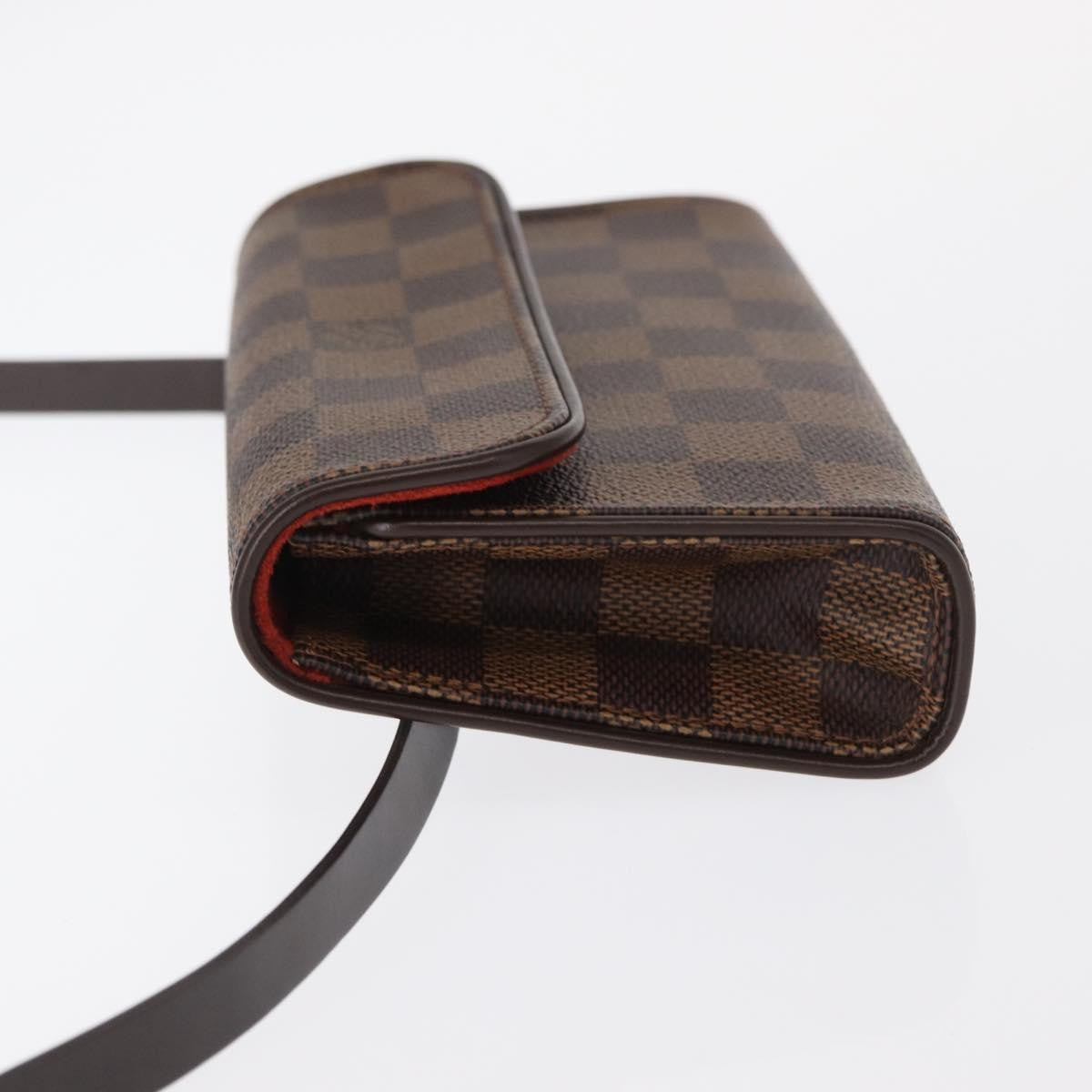 Louis Vuitton Florentine Waist Bag Monogram Canvas Brown Canvas Clutche & Pouche Bag (Pre-Owned)