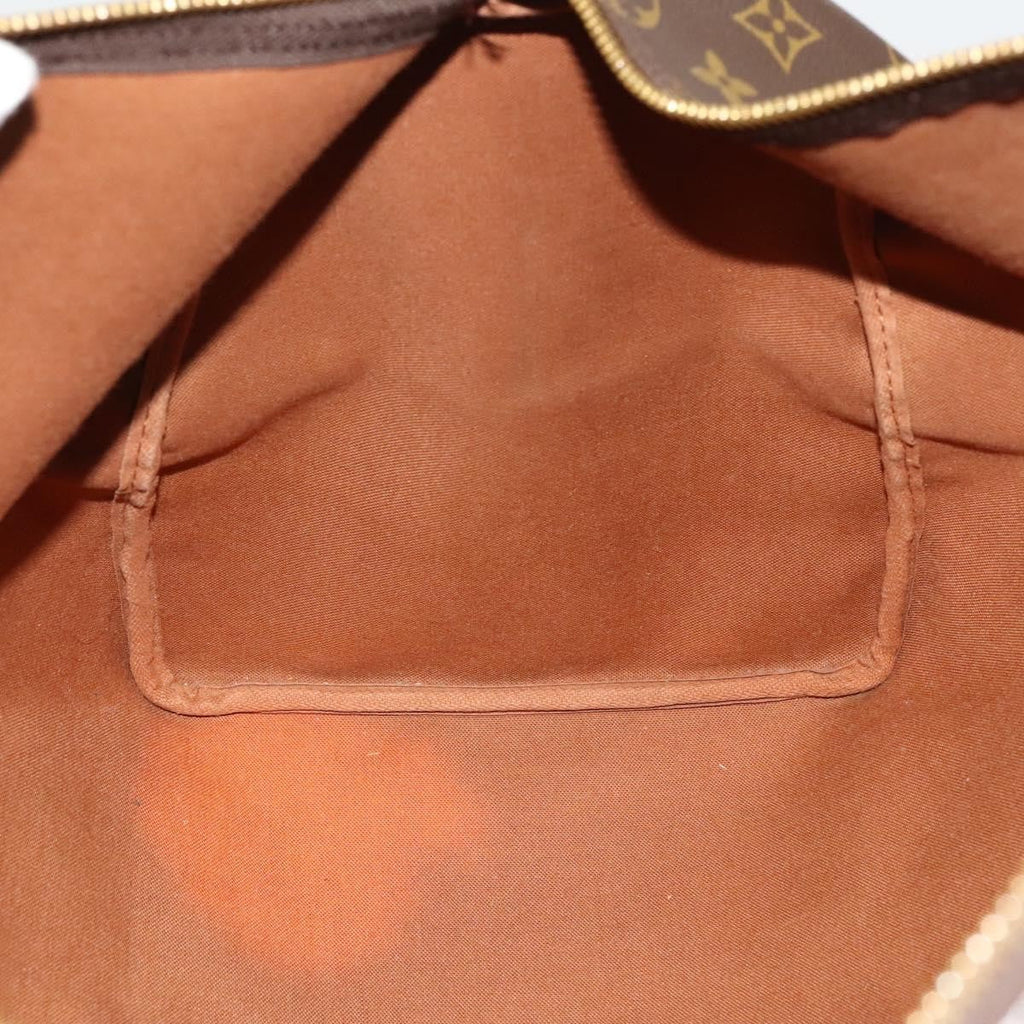 Louis Vuitton Keepall Bag Monogram Canvas Brown Canvas Travel Bag Bag (Pre-Owned)
