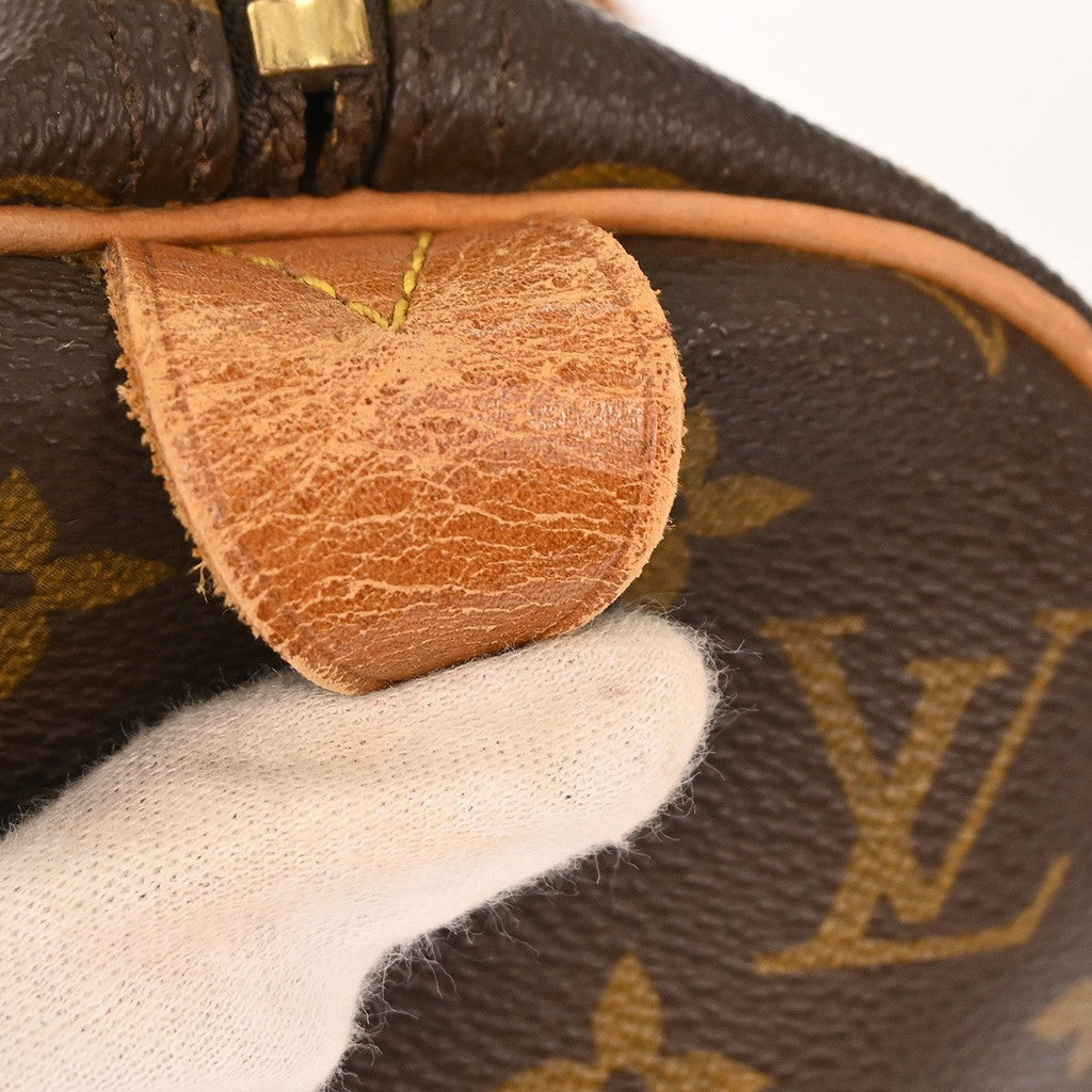 Louis Vuitton Keepall Bag Monogram Canvas Brown Canvas Travel Bag Bag (Pre-Owned)
