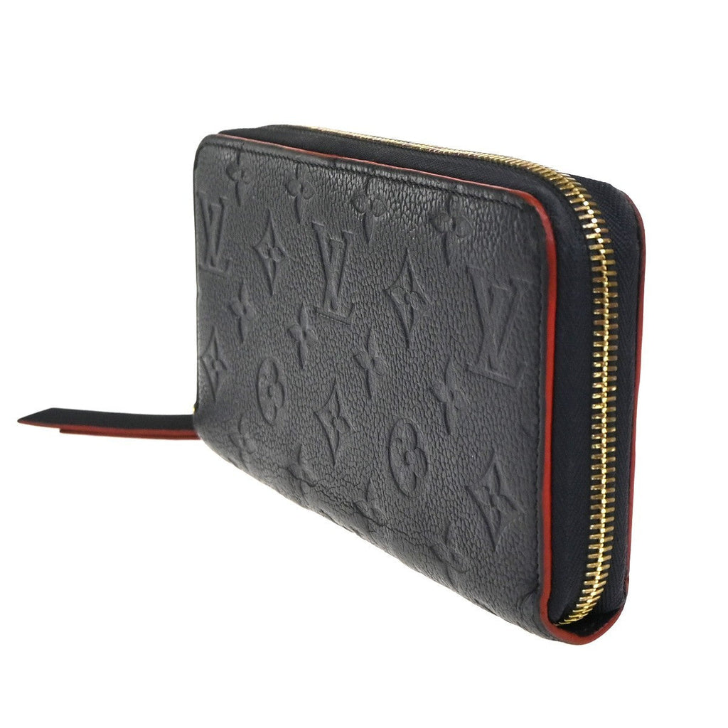 Louis Vuitton Portefeuille Zippy Monogramme Empreinte Monogramme Empreinte Red Leather Wallets Accessory (Pre-Owned)