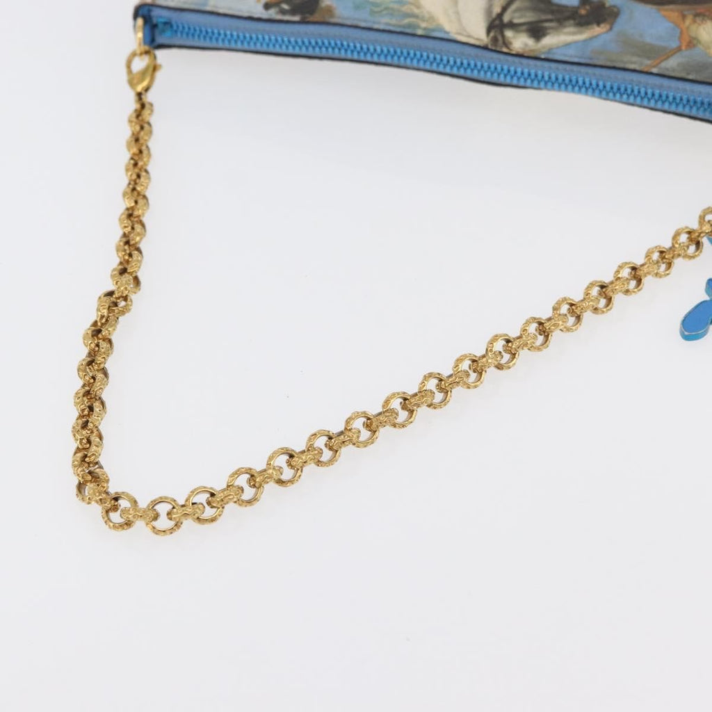 Louis Vuitton Pochette Clutch Limited Edition Jeff Koons Monet Print Canvas Multicolour Canvas Clutche & Pouche Bag (Pre-Owned)