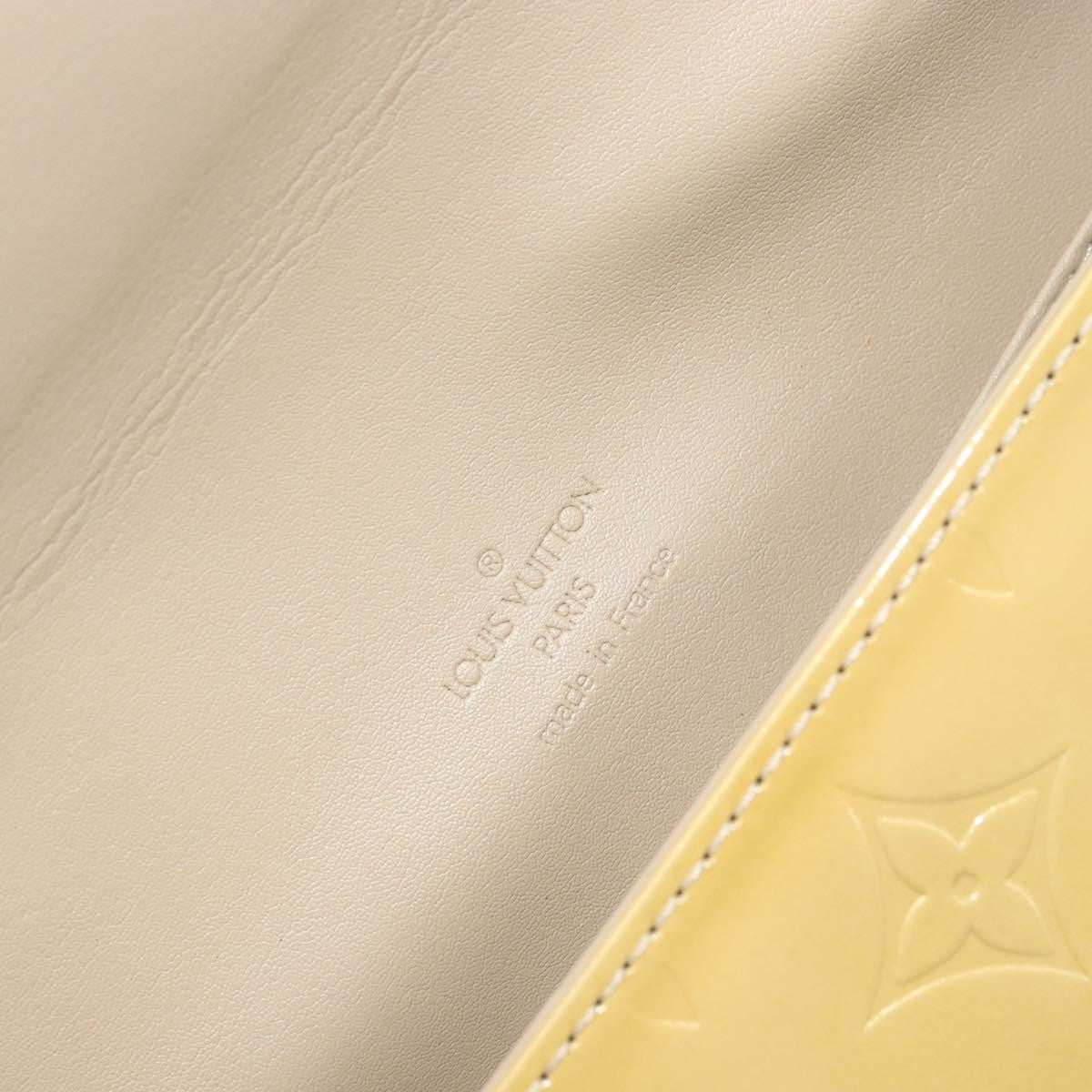 Louis Vuitton Thompson Street Handbag Monogram Vernis Beige Patent_Leather Shoulder Bag Bag (Pre-Owned)