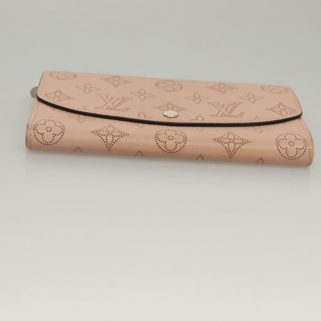 Louis Vuitton Iris Wallet Mahina Leather Pink Leather Wallets Accessory (Pre-Owned)