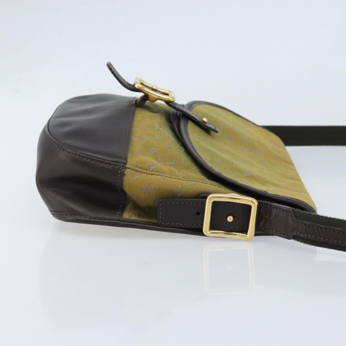 Louis Vuitton Marjorie Handbag Mini Lin Khaki Canvas Shoulder Bag Bag (Pre-Owned)