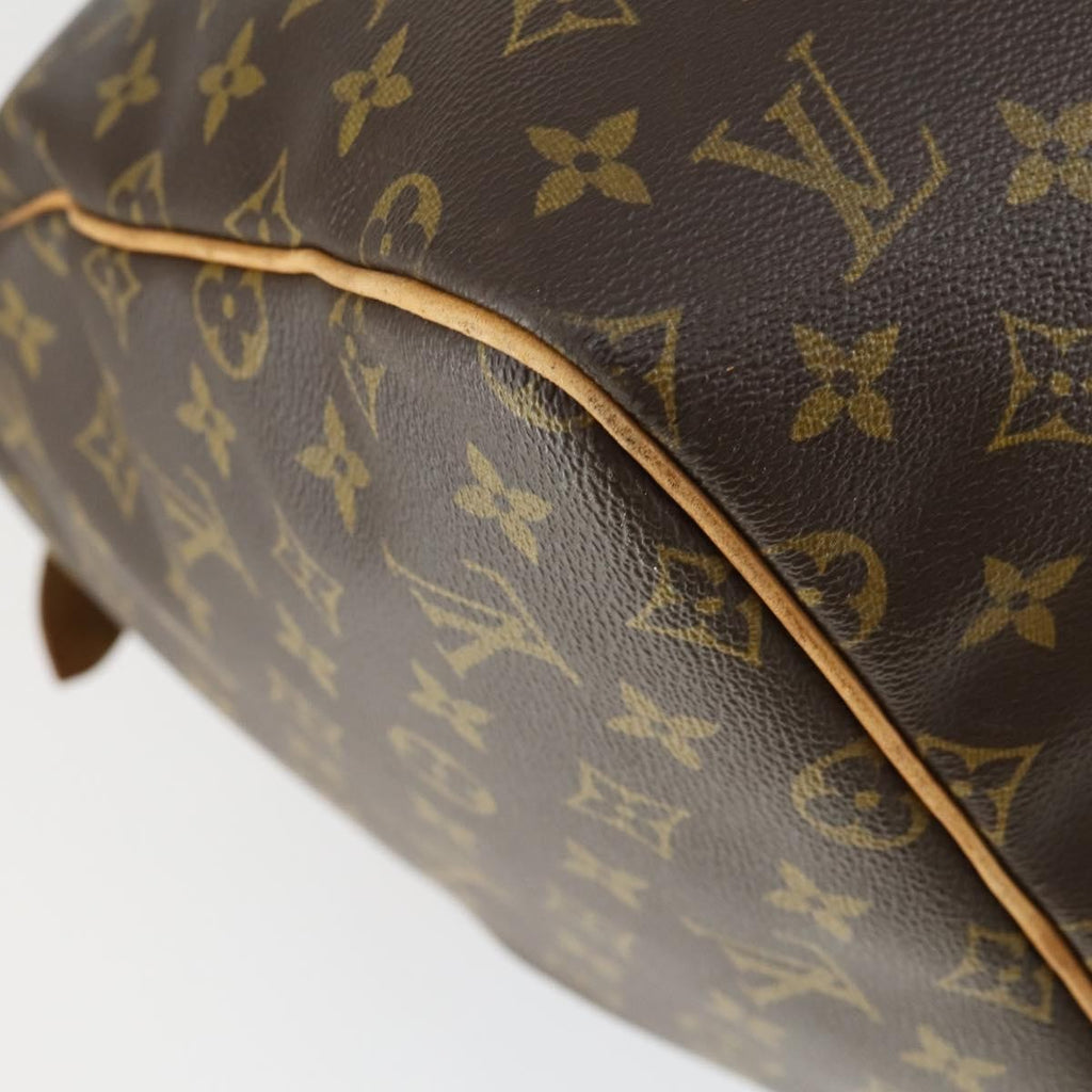 Louis Vuitton Keepall Bag Monogram Canvas Brown Canvas Travel Bag Bag (Pre-Owned)