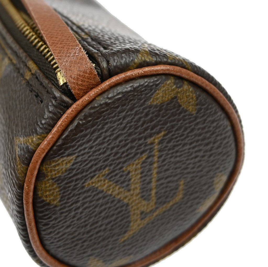 Louis Vuitton Papillon Pochette Monogram Canvas Brown Canvas Clutche & Pouche Bag (Pre-Owned)