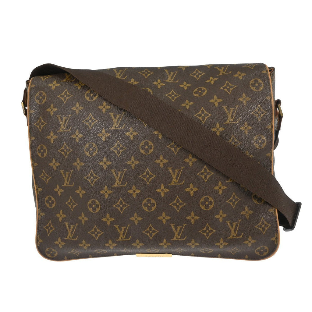 Louis Vuitton Abbesses Messenger Bag Monogram Canvas Brown Canvas Shoulder Bag Bag (Pre-Owned)