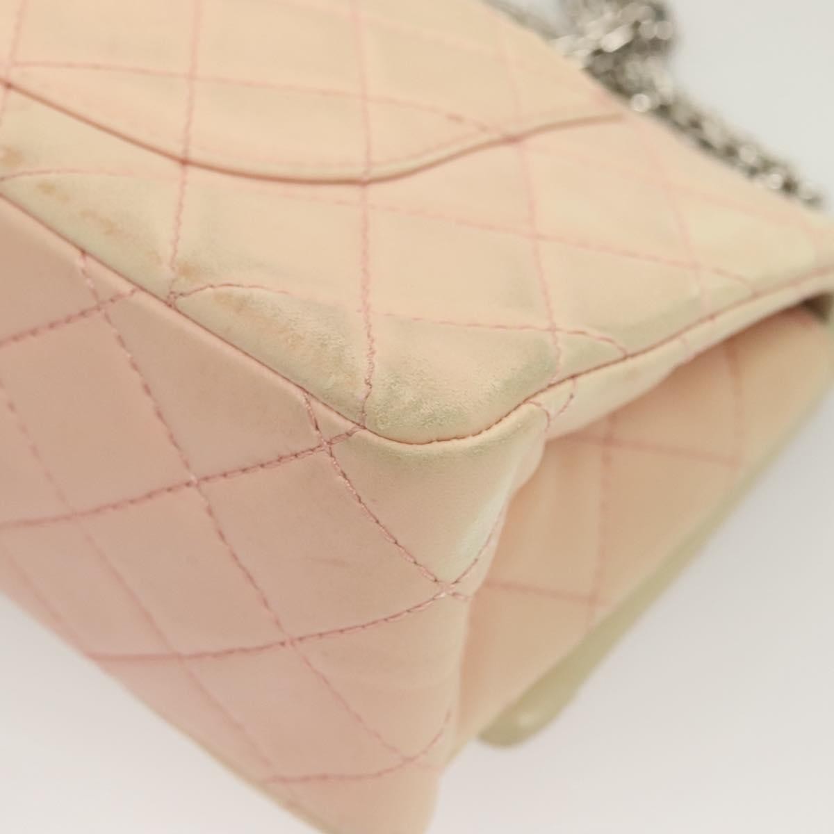 Chanel Reissue 2.55 Flap Bag Quilted Calfskin Pink Lamb_Skin Bag (Pre-Owned)