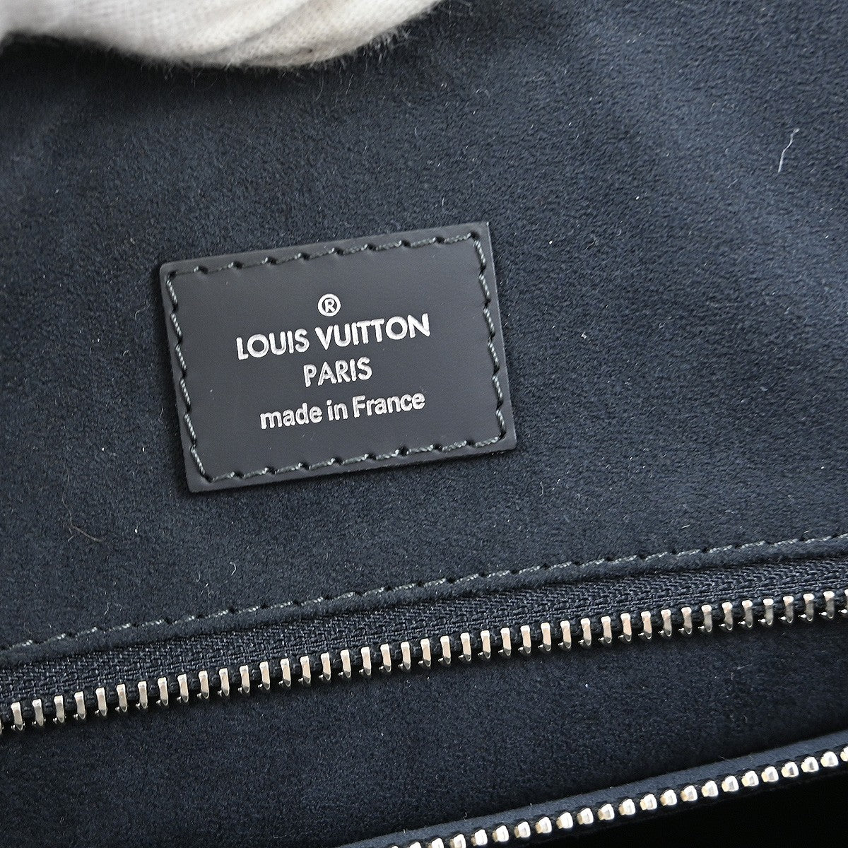 Louis Vuitton Greenwich Messenger Bag Damier Cobalt Black Canvas Shoulder Bag Bag (Pre-Owned)