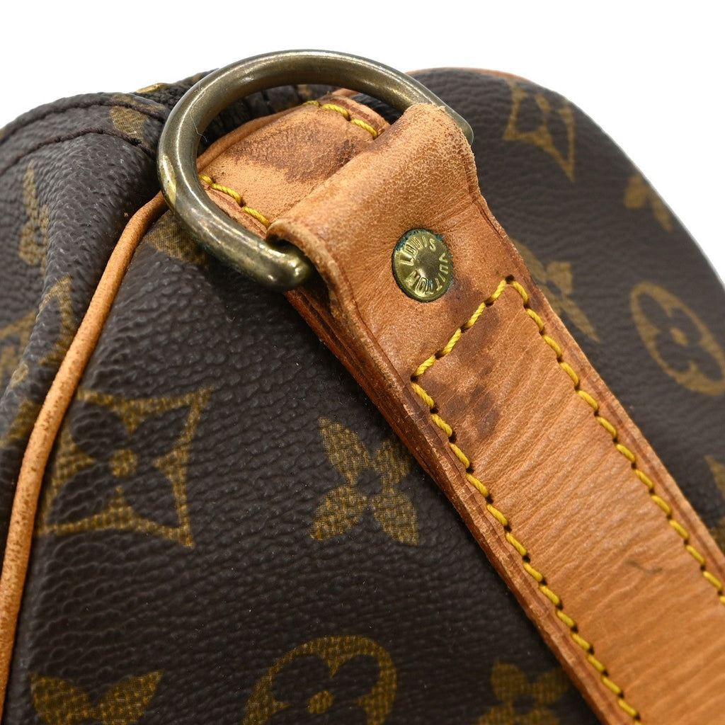 Louis Vuitton Keepall Bandouliere Bag Monogram Canvas Brown Canvas Travel Bag Bag (Pre-Owned)