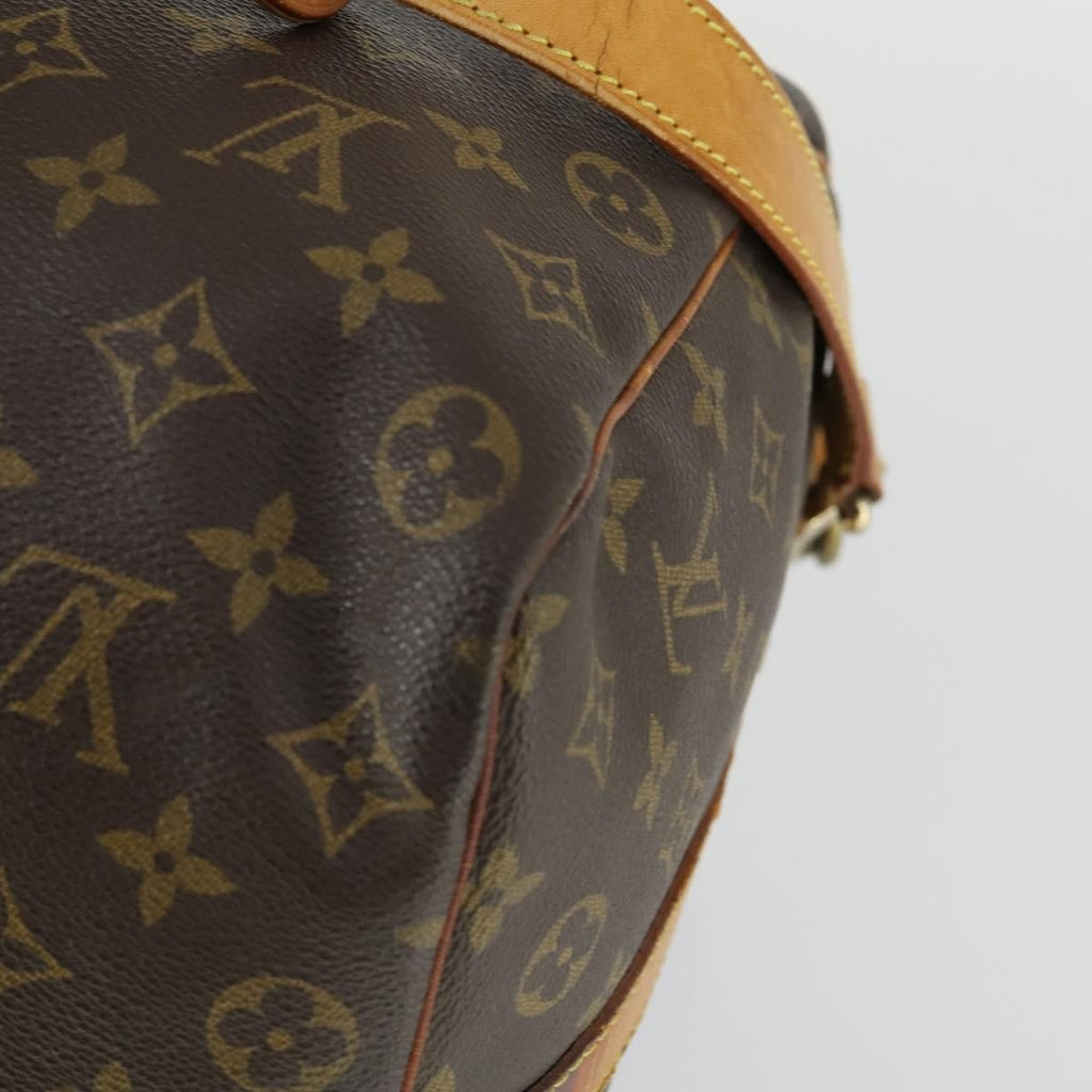 Louis Vuitton Keepall Bag Monogram Canvas Brown Canvas Travel Bag Bag (Pre-Owned)