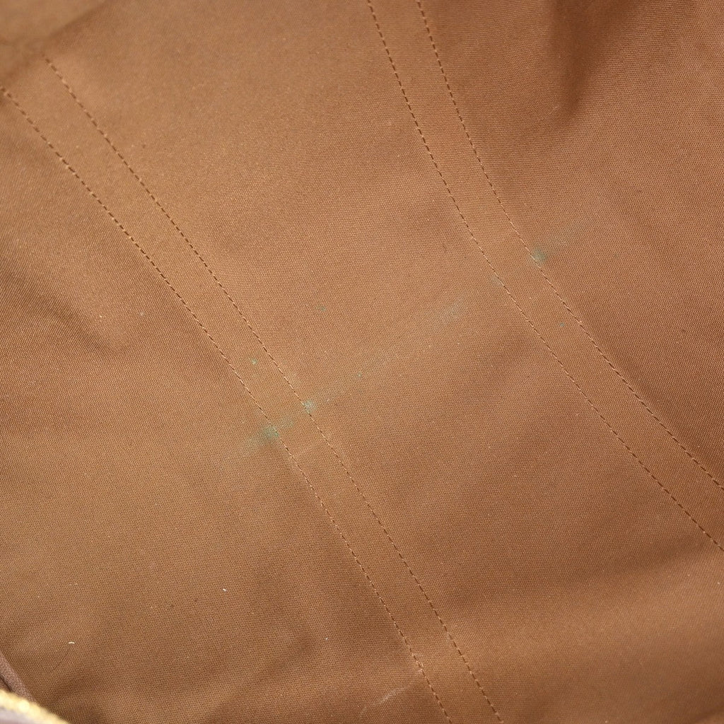 Louis Vuitton Keepall Bag Monogram Canvas Brown Canvas Travel Bag Bag (Pre-Owned)