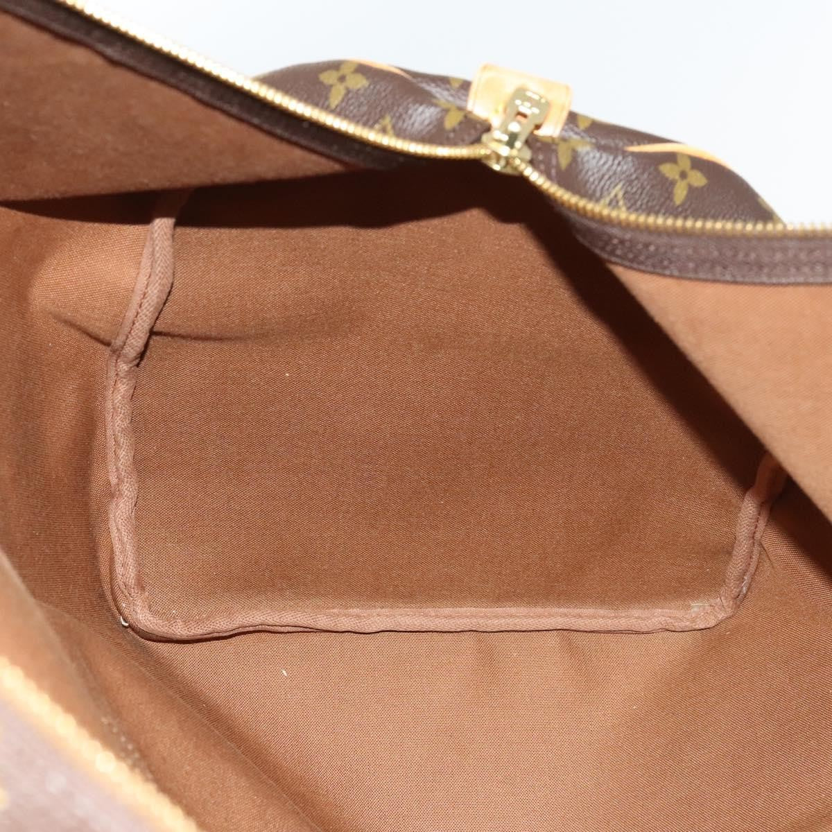 Louis Vuitton Keepall Bag Monogram Canvas Brown Canvas Travel Bag Bag (Pre-Owned)
