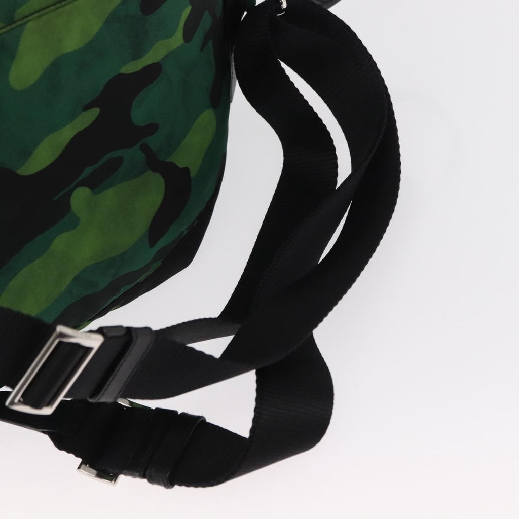 Prada Camouflage Backpack Tessuto Green Nylon Backpack Bag (Pre-Owned)