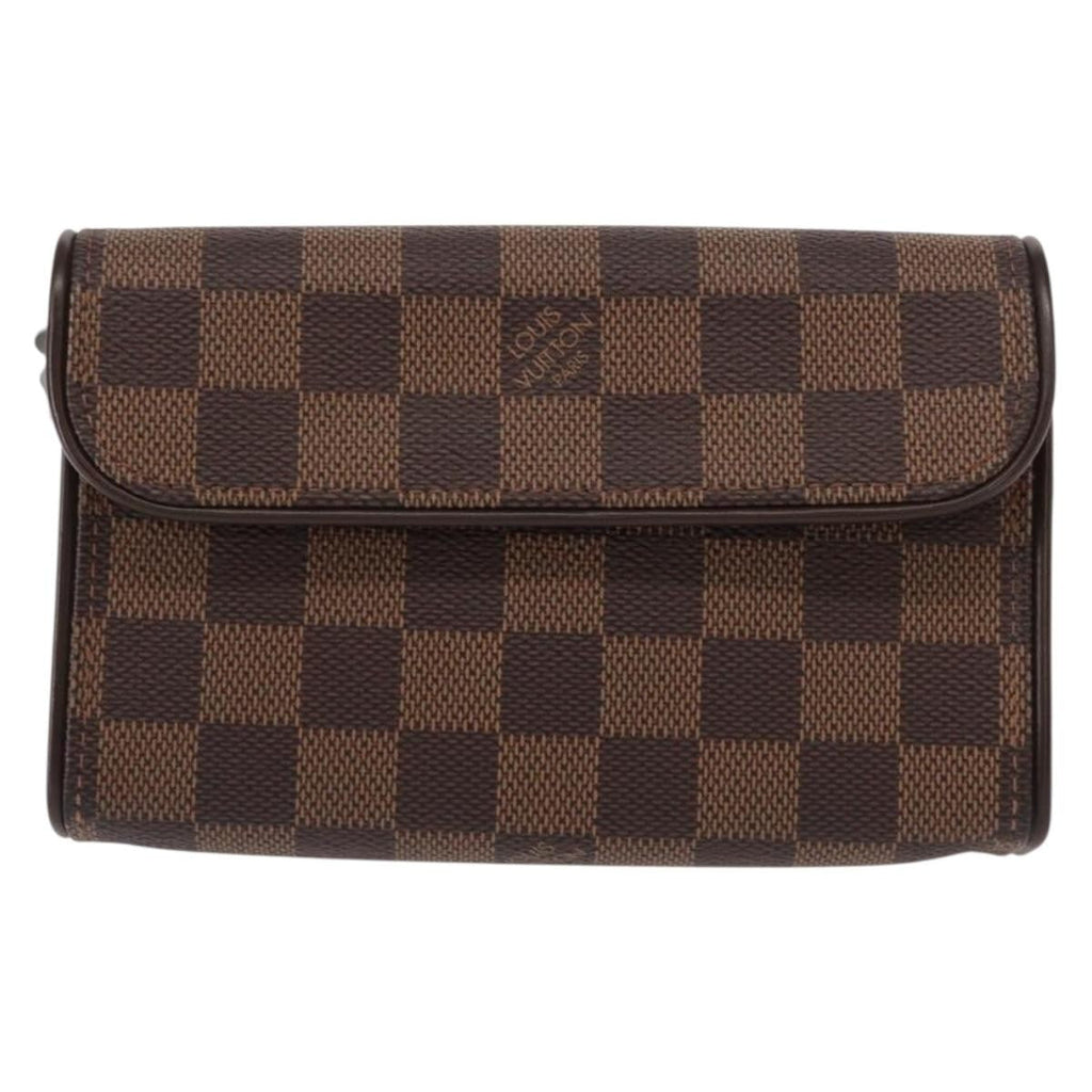Louis Vuitton Florentine Waist Bag Monogram Canvas Brown Canvas Clutche & Pouche Bag (Pre-Owned)