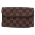 Louis Vuitton Florentine Waist Bag Monogram Canvas Brown Canvas Clutche & Pouche Bag (Pre-Owned)