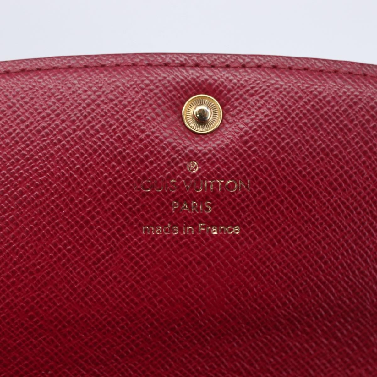 Louis Vuitton Emilie Wallet Monogram Canvas Brown Canvas Wallets Accessory (Pre-Owned)