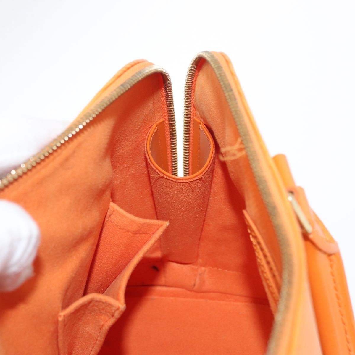 Louis Vuitton Alma Handbag Epi Leather Orange Leather Handbag (Pre-Owned)