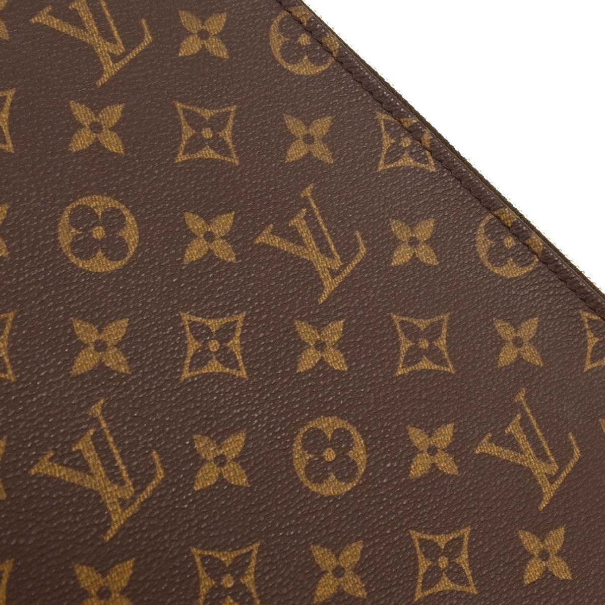 Louis Vuitton Etui Voyage Pouch Monogram Canvas Brown Canvas Clutche & Pouche Bag (Pre-Owned)