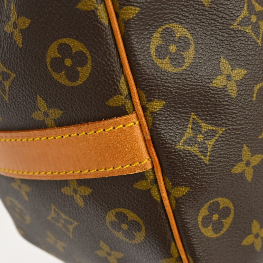 Louis Vuitton Keepall Bandouliere Bag Monogram Canvas Brown Canvas Travel Bag Bag (Pre-Owned)