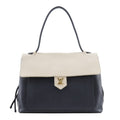 Louis Vuitton Lockme Handbag Leather Black Leather Handbag (Pre-Owned)